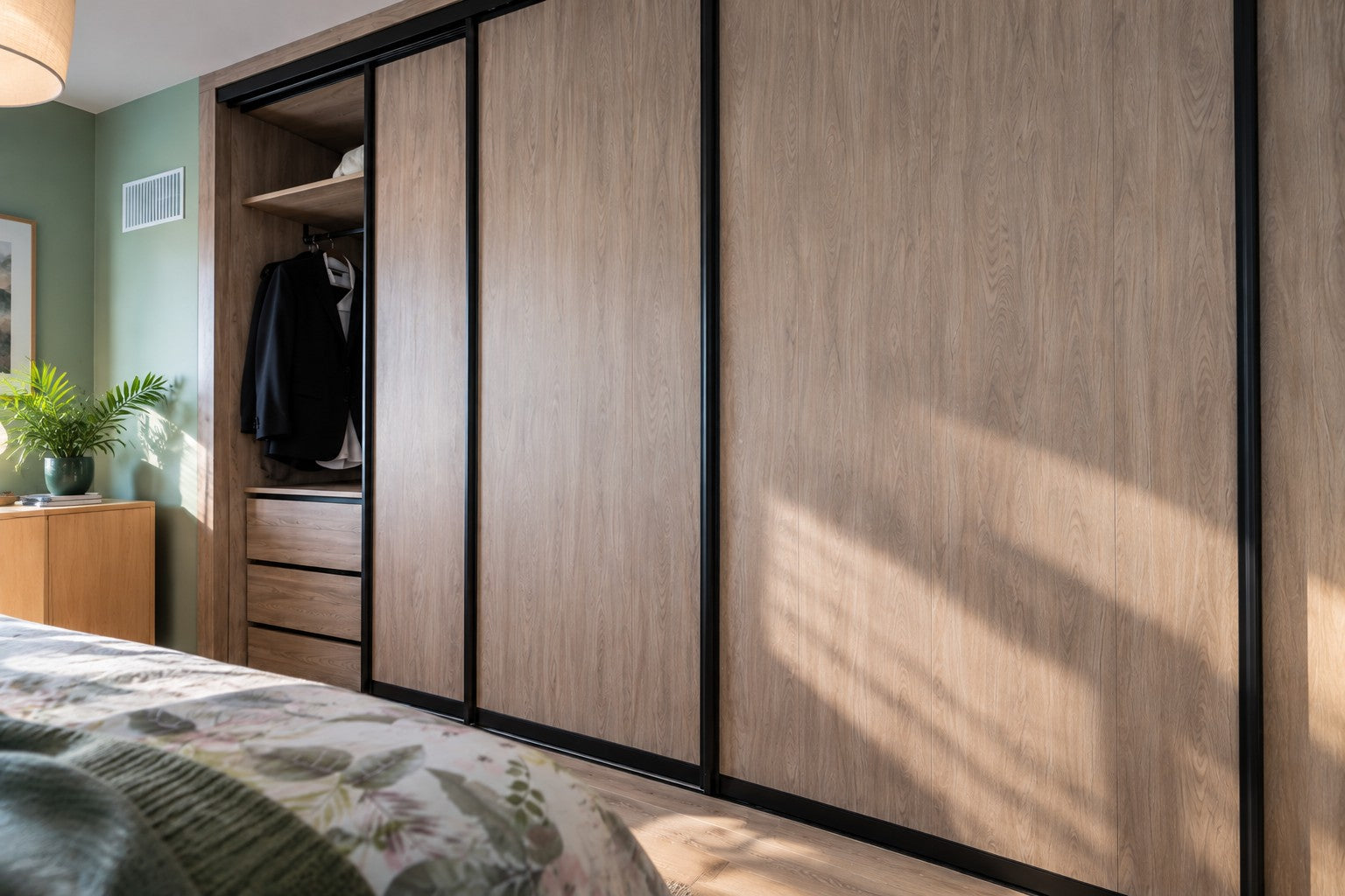 Bespoke wardrobe design by LUMANTÈA